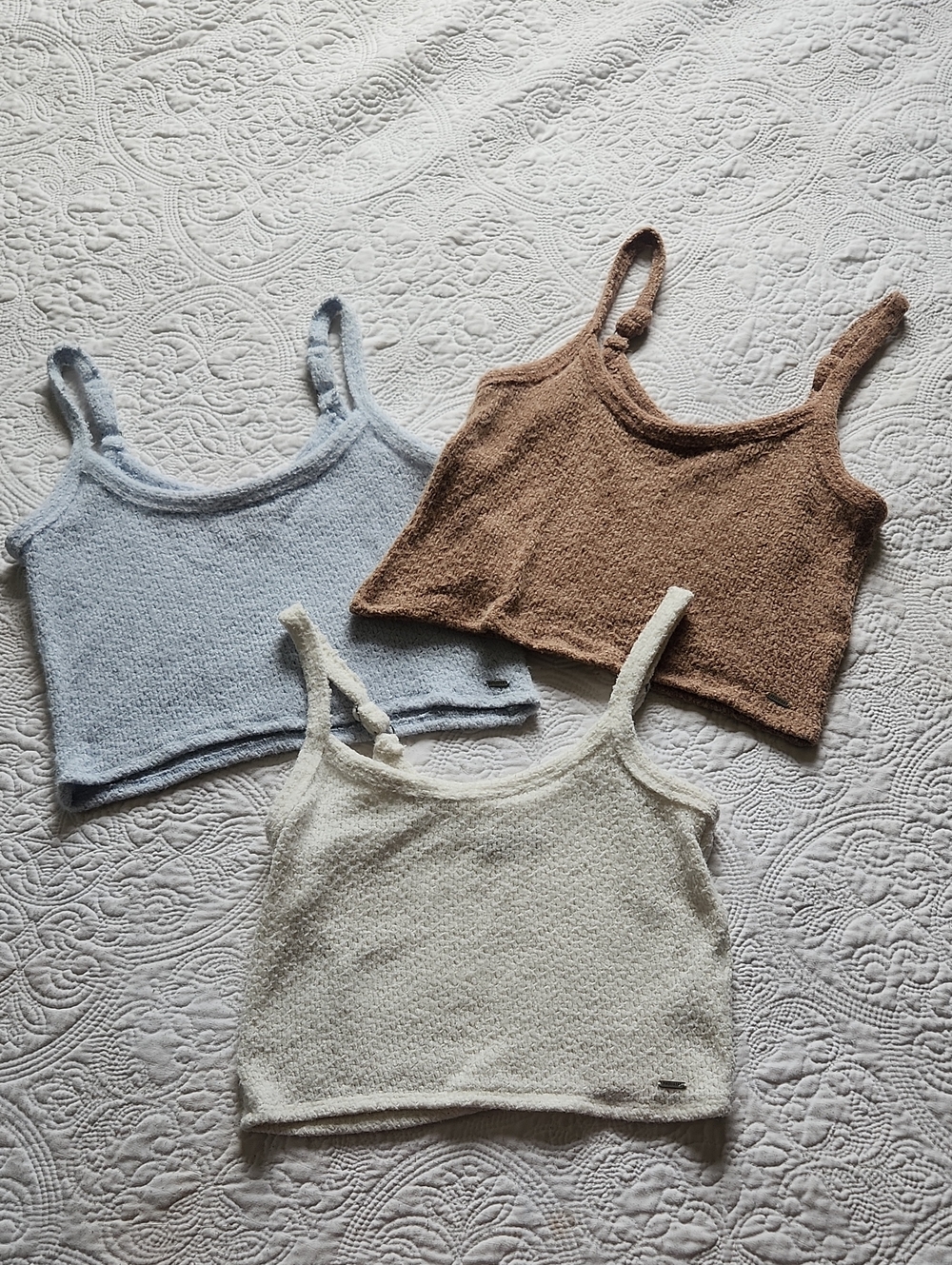 3 Teddy Bear Tanks Hollister